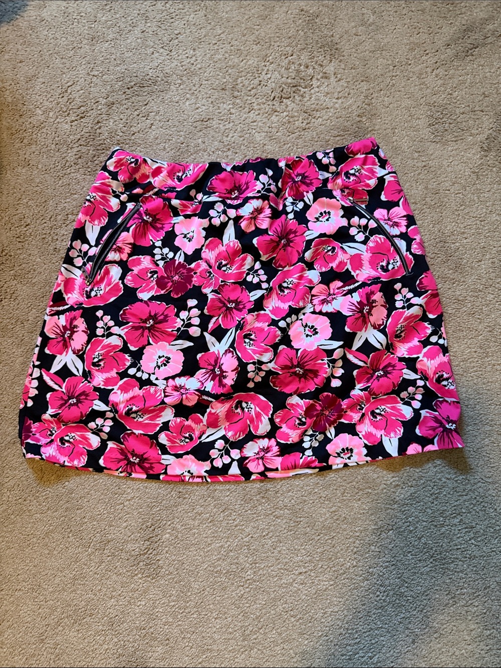 Tail Floral Pink Women's golf skirt size large